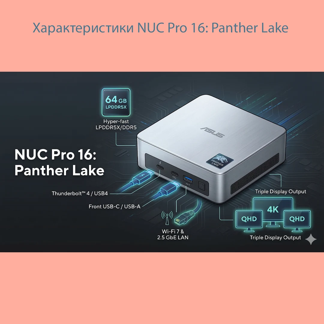 характеристики nuc-pro-16-panther-lake