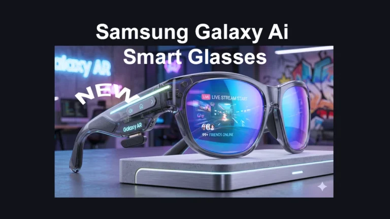 Анонс Samsung Galaxy AI Smart Glasses